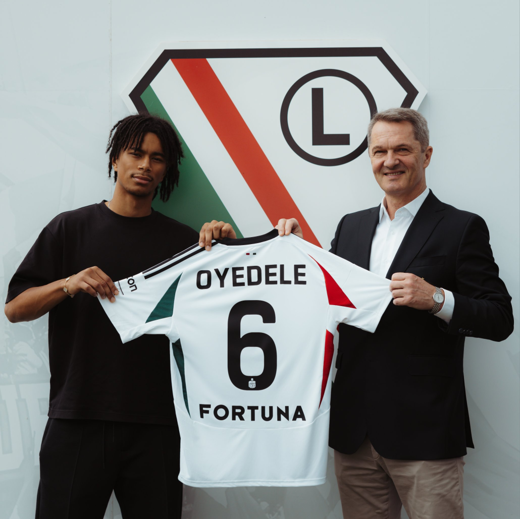 Maximillian Oyedele Capai Kerja Sama Dengan Legia Warsaw